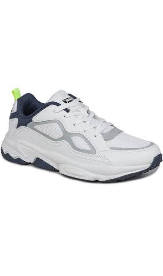 Jump 24712 Beyaz - Lacivert Erkek Sneaker Günlük Spor Ayakkabı
