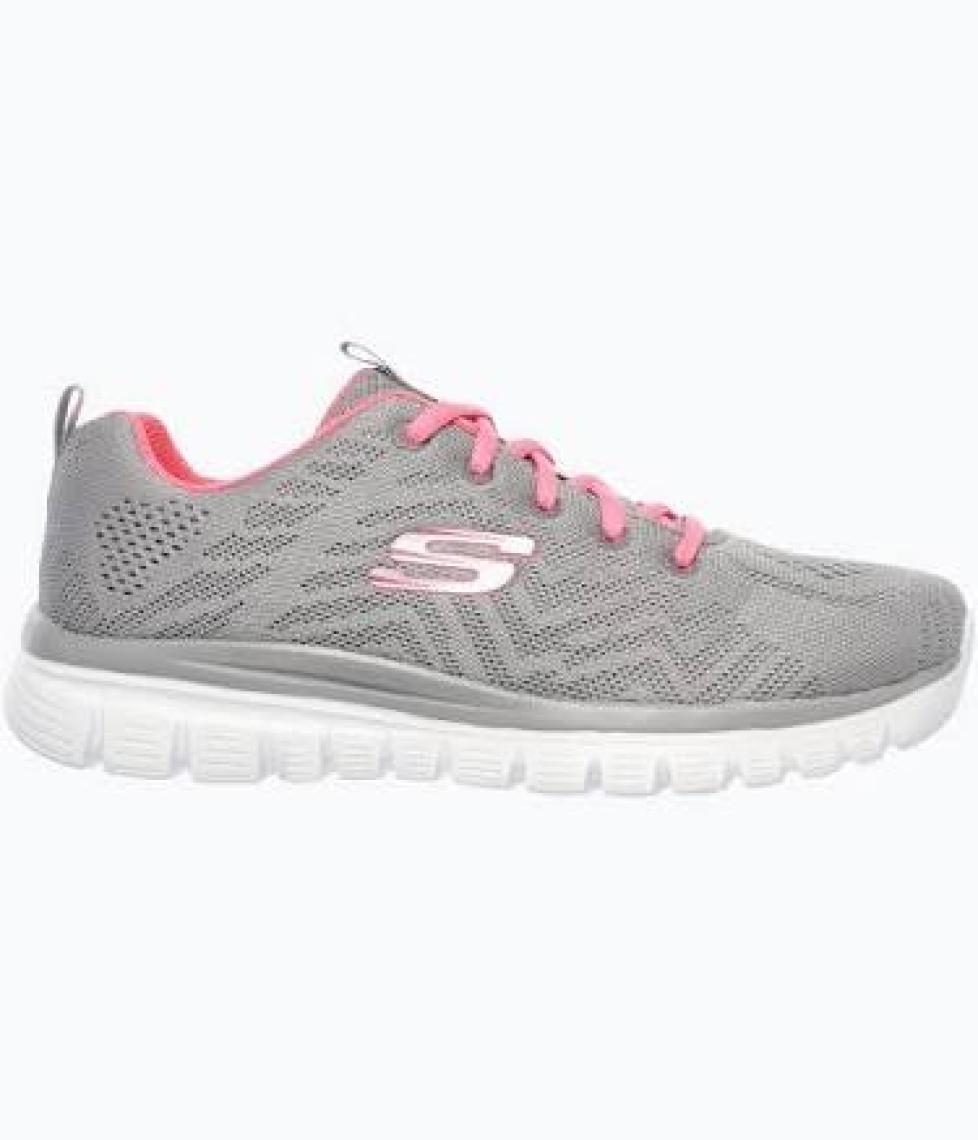 Skechers GRACEFUL-GET CONNECTED Kadın Beyaz Spor Ayakkabı - 12615 WSL