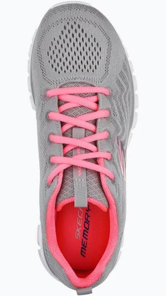 Skechers GRACEFUL-GET CONNECTED Kadın Beyaz Spor Ayakkabı - 12615 WSL