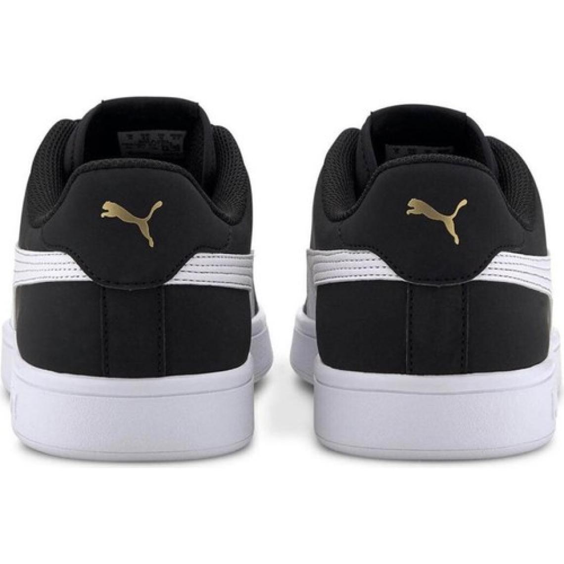 Puma Smash Buck V2 Erkek Günlük Spor Ayakkabı - Siyah - 38261207 39 - Siyah-Beyaz