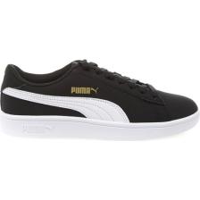 Puma Smash Buck V2 Erkek Günlük Spor Ayakkabı - Siyah - 38261207 39 - Siyah-Beyaz
