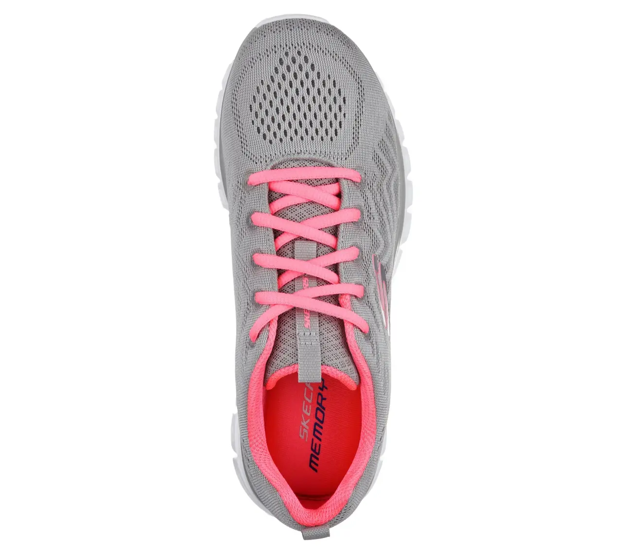 Skechers GRACEFUL-GET CONNECTED Kadın Beyaz Spor Ayakkabı - 12615 WSL