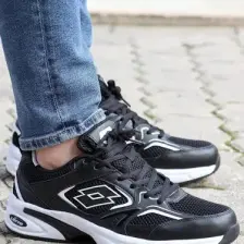 Lotto Athens 4Fx Erkek Spor Ayakkabısı - Siyah