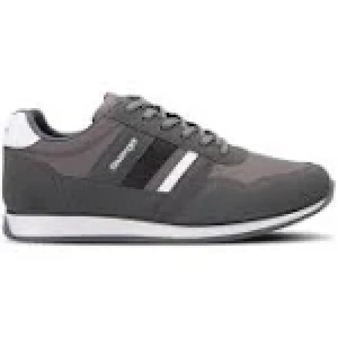 Slazenger ORIGIN I Erkek Sneaker Koşu & Yürüyüş Ayakkabısı Koyu Gri / Beyaz