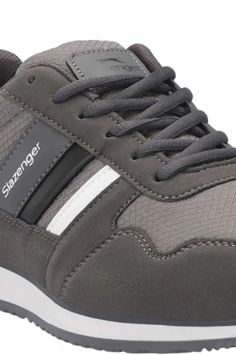 Slazenger ORIGIN I Erkek Sneaker Koşu & Yürüyüş Ayakkabısı Koyu Gri / Beyaz