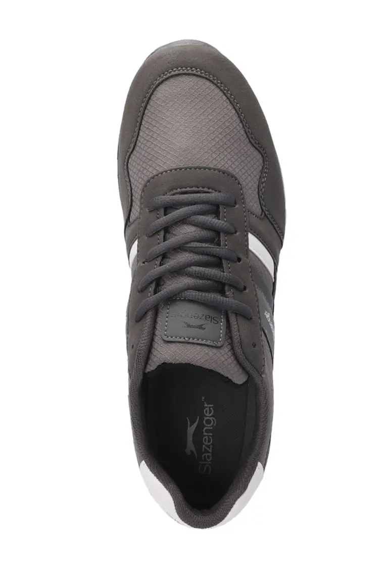 Slazenger ORIGIN I Erkek Sneaker Koşu & Yürüyüş Ayakkabısı Koyu Gri / Beyaz