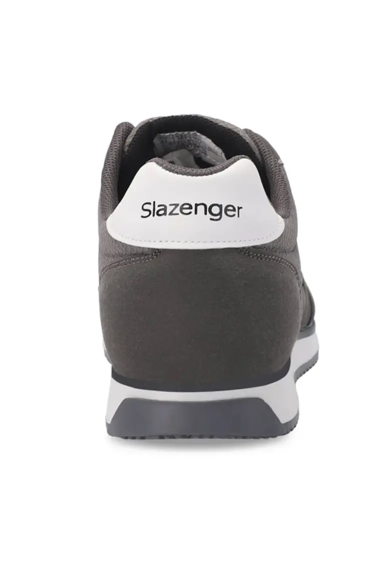Slazenger ORIGIN I Erkek Sneaker Koşu & Yürüyüş Ayakkabısı Koyu Gri / Beyaz