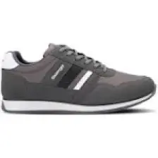 Slazenger ORIGIN I Erkek Sneaker Koşu & Yürüyüş Ayakkabısı Koyu Gri / Beyaz
