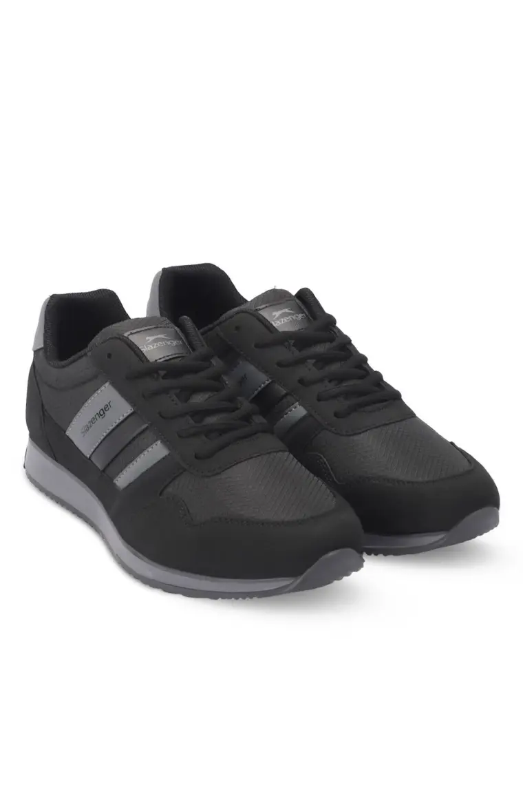 Slazenger ORIGIN I Erkek Sneaker Koşu & Yürüyüş Ayakkabısı Siyah / Siyah