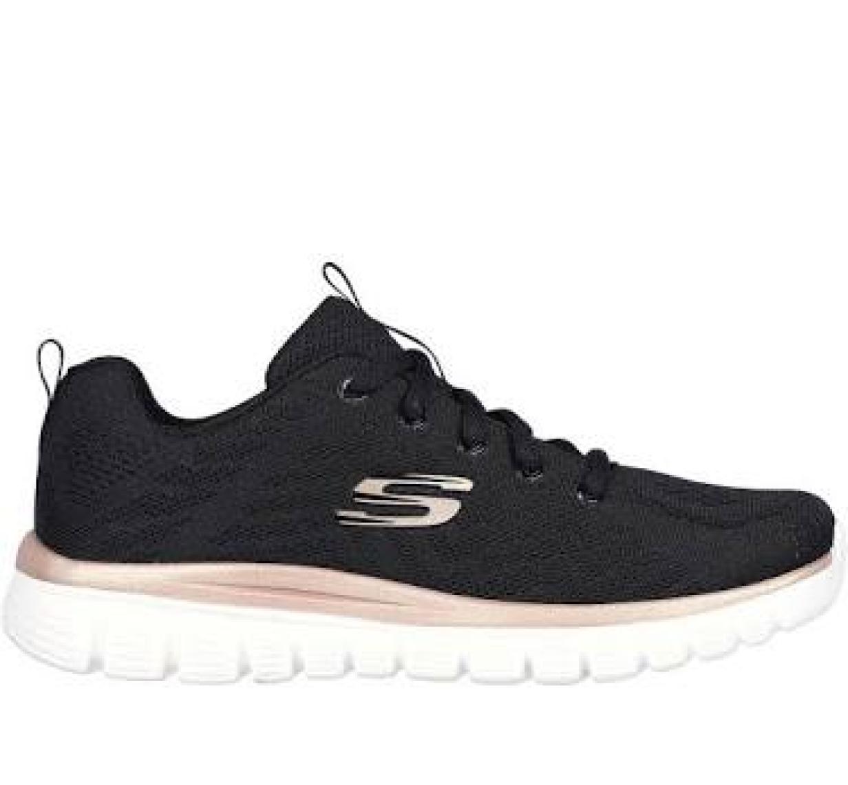 Skechers GRACEFUL-GET CONNECTED Kadın Beyaz Spor Ayakkabı - 12615 WSL