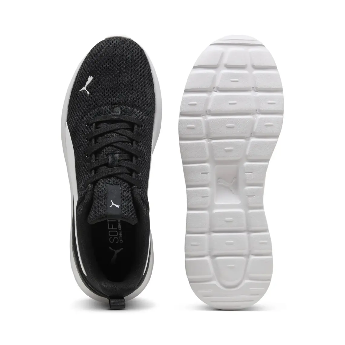 Puma Anzarun Lite 371128 02 Siyah-Beyaz Erkek Spor Ayakkabı