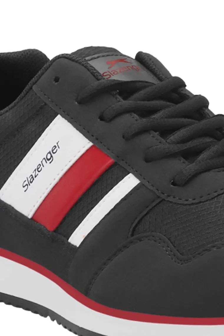 Slazenger ORIGIN I Erkek Sneaker Koşu & Yürüyüş Ayakkabısı Siyah / Kırmızı