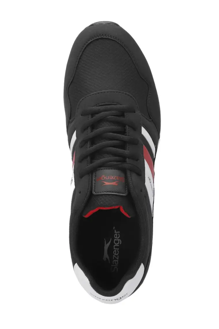 Slazenger ORIGIN I Erkek Sneaker Koşu & Yürüyüş Ayakkabısı Siyah / Kırmızı
