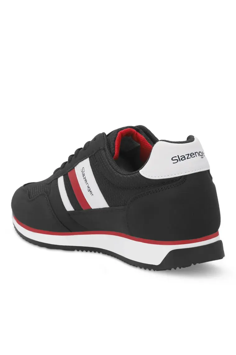 Slazenger ORIGIN I Erkek Sneaker Koşu & Yürüyüş Ayakkabısı Siyah / Kırmızı