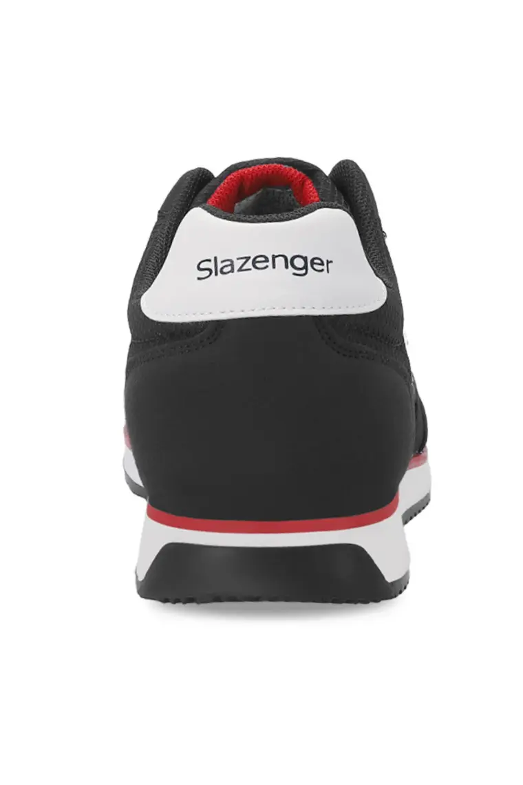 Slazenger ORIGIN I Erkek Sneaker Koşu & Yürüyüş Ayakkabısı Siyah / Kırmızı
