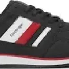 Slazenger ORIGIN I Erkek Sneaker Koşu & Yürüyüş Ayakkabısı Siyah / Kırmızı