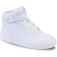 Jump 16308 Yüksek Bilekli Beyaz Kadın Sneaker Günlük Spor Ayakkabı