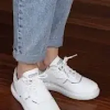 Jump 26821 Beyaz - Pembe Kadın Sneaker Günlük Spor Ayakkabı