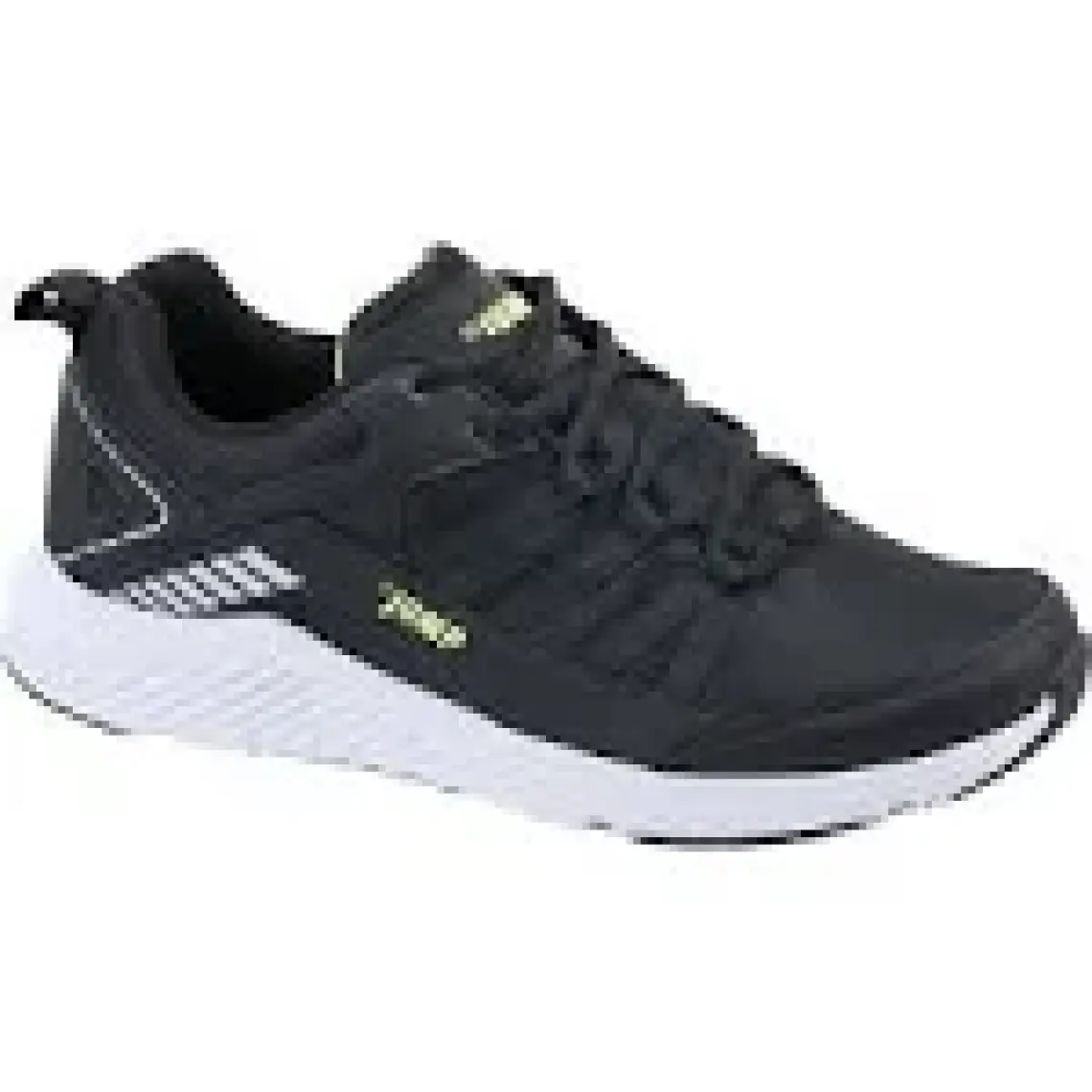 Jump 24865 Siyah - Neon Yeşil Erkek Sneaker Günlük Spor Ayakkabı