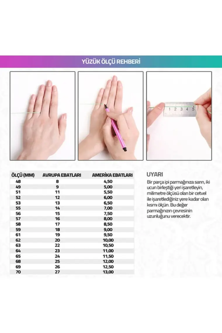 Merano Design Pembe Kalpli Tamtur Yüzük