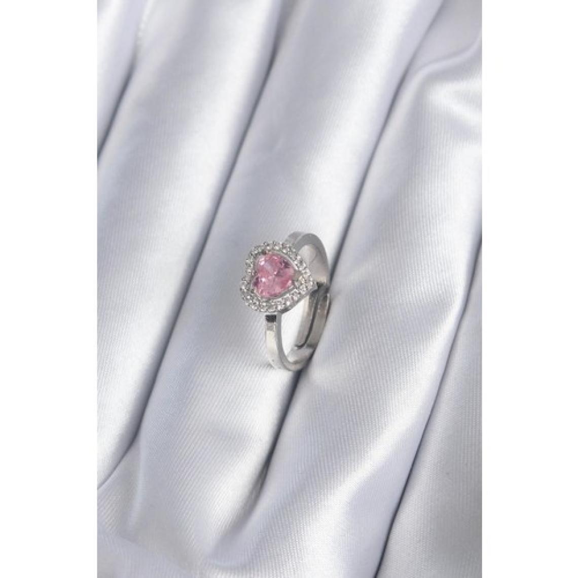 Vanilla Jewelry Çelik Pandora Kalp ciddi ilişki Yüzüğü ( ayarlanabilir) sevgili yüzüğü