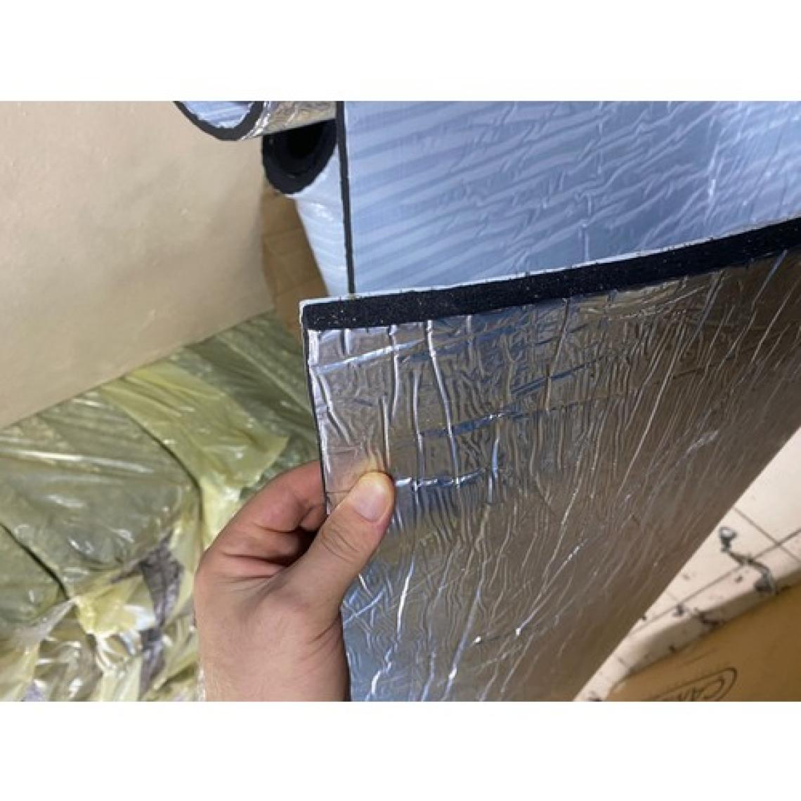 Türkeli Alüminyum Folyolu Oto Ses ve Isı Yalıtım Malzemesi 19 mm 100X100