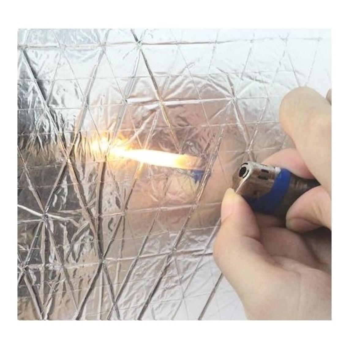 Türkeli Kaput Altı Alüminyum Folyolu Kaucuk Ses Yalıtım Levhası 6-9 mm 100X150