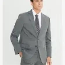 Slim Fit Dar Kesim Mono Yaka Takım Elbise