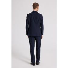 Slim Fit Lacivert Düz Mono Yaka Çift Yırtmaçlı Astarlı Takim Elbise 4HF05ORT01577