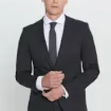 ALTINYILDIZ CLASSICS Erkek Siyah Slim Fit Dar Kesim Mono Yaka Takım Elbise