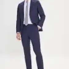 Altınyıldız Classics Erkek Lacivert Slim Fit Dar Kesim Mono Yaka Takım Elbise