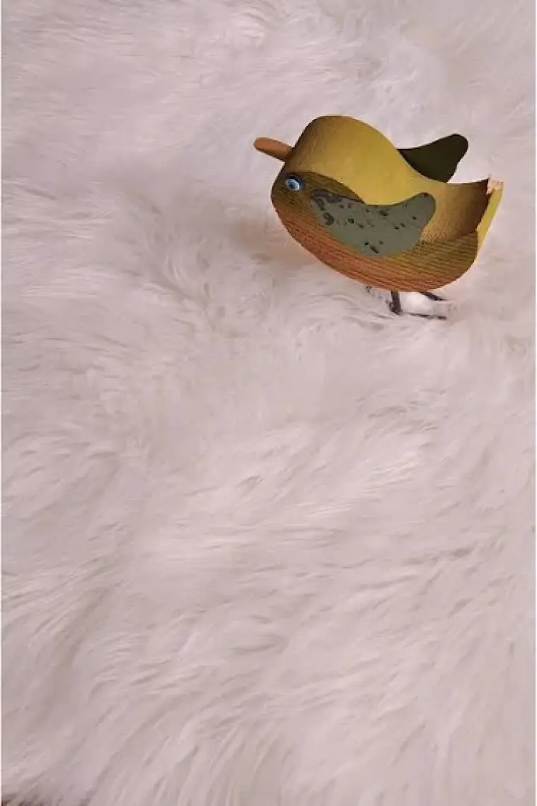 Tappeto  Soft Peluş Kuzu Postu Beyaz