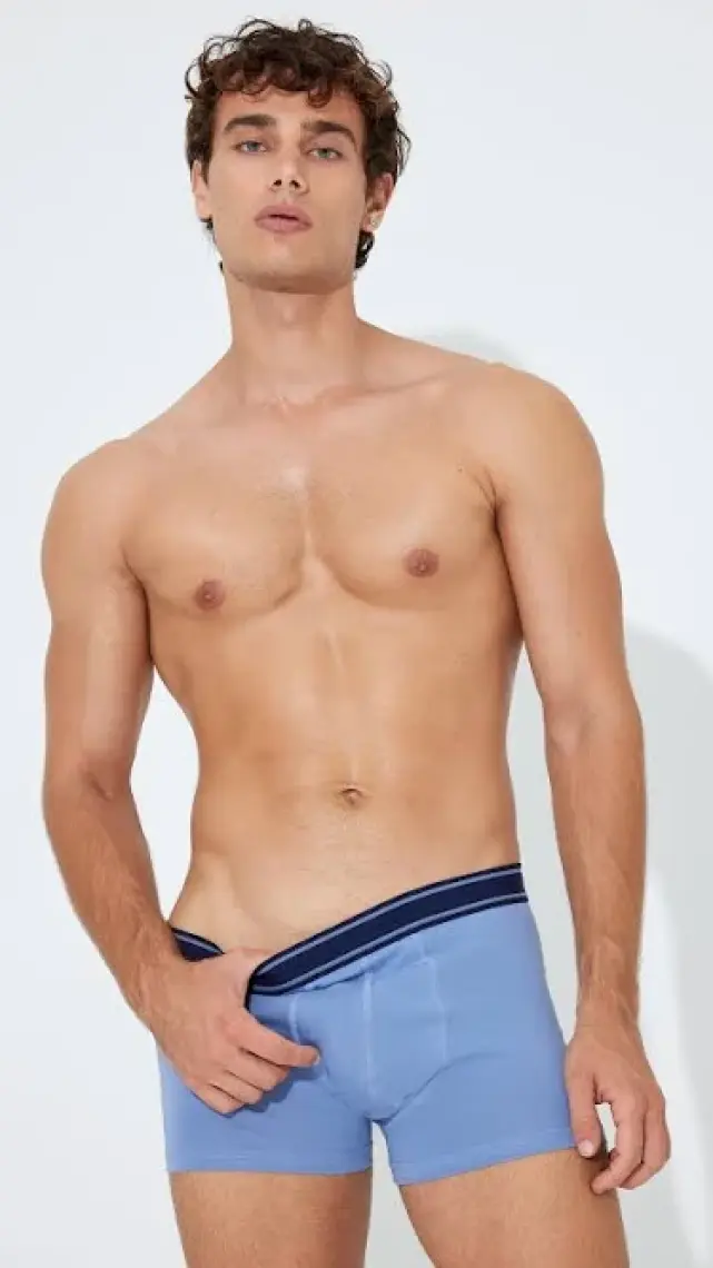 Koton 3'lü Boxer Seti Çok Renkli Puantiyeli Pamuklu