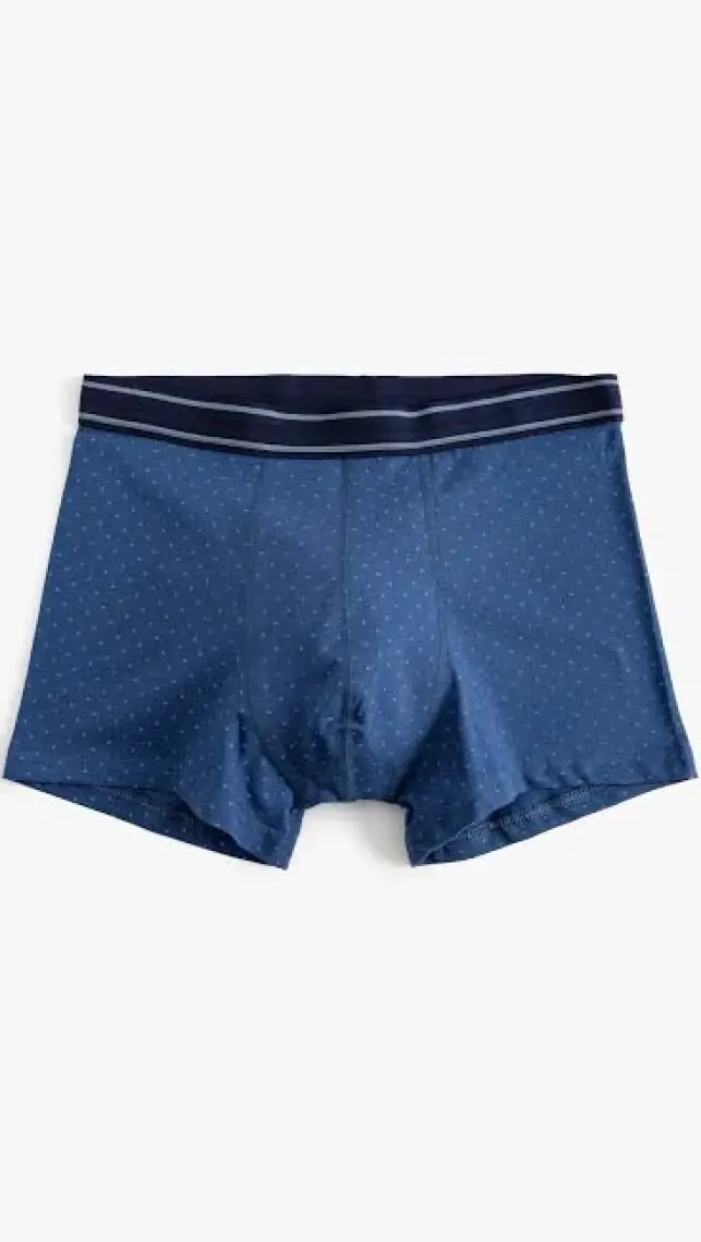 Koton 3'lü Boxer Seti Çok Renkli Puantiyeli Pamuklu