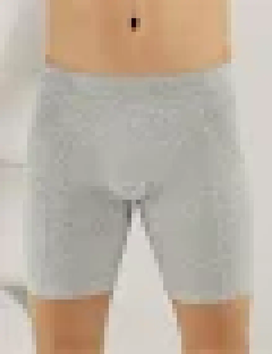 Şahinler Likralı Uzun Boxer Gri ME114