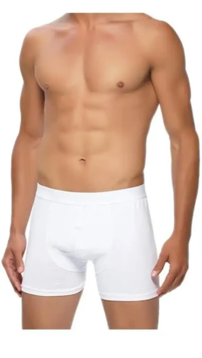 Gümüş Erkek Likralı Penye Boxer 4018 - 6 Adet