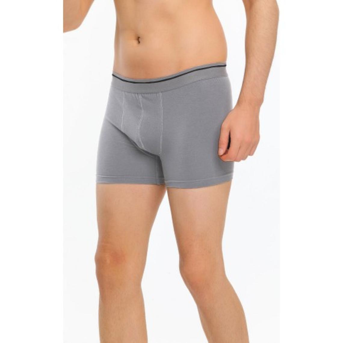 Erkek Likralı Pamuklu Boxer Özel Hijyenik Ambalajlı 6'lı Paket