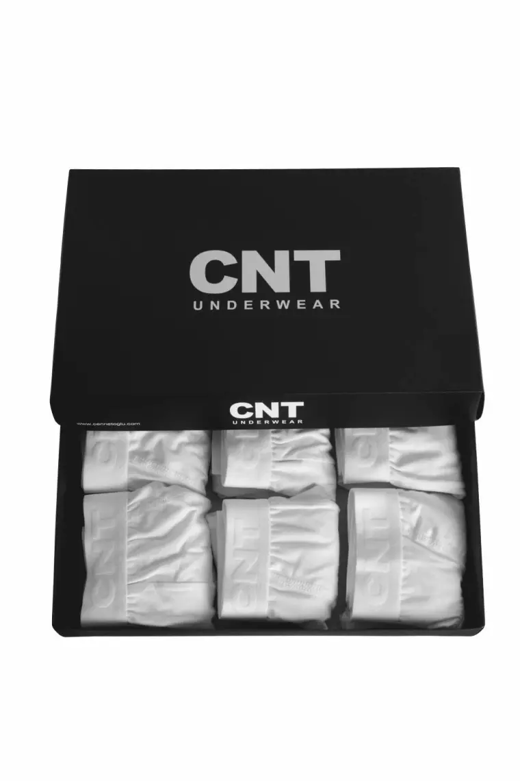 Cnt Erkek Slip Külot Likralı 6'lı Premium Paket
