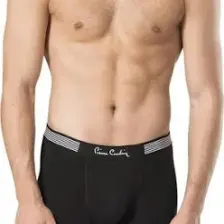 Jiber Siyah Jiber Erkek Streç Likralı Boxer