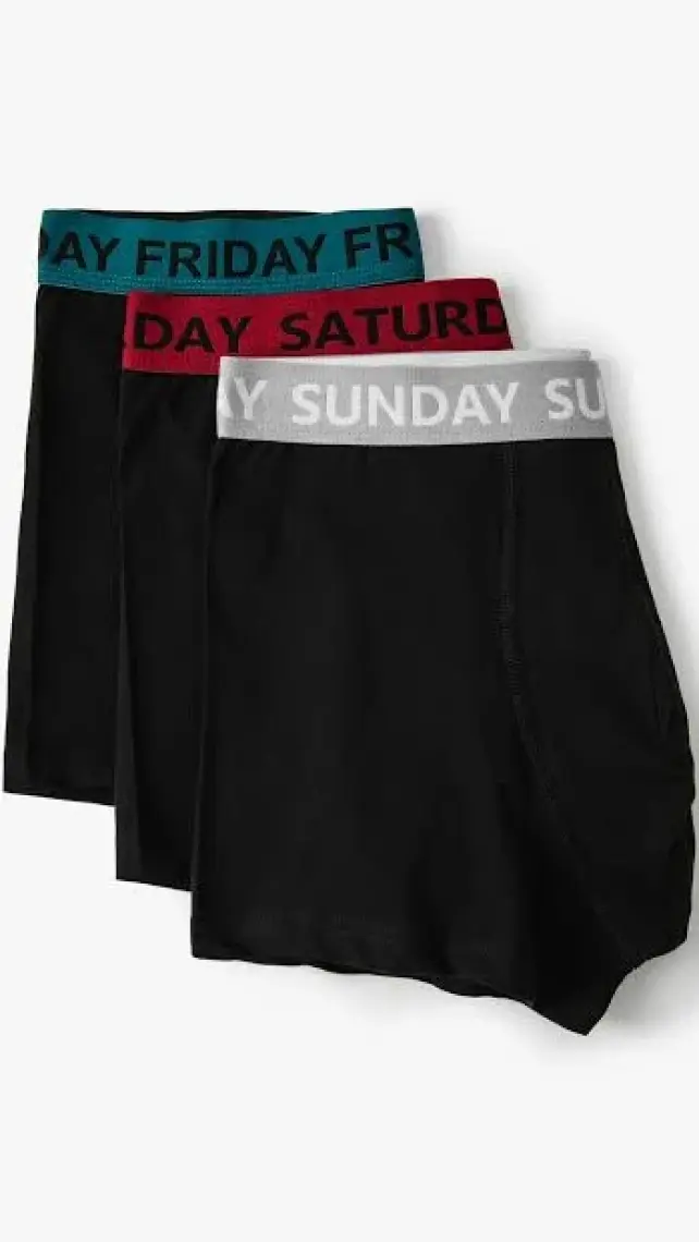 Koton 3'lü Boxer Seti Slogan Baskılı