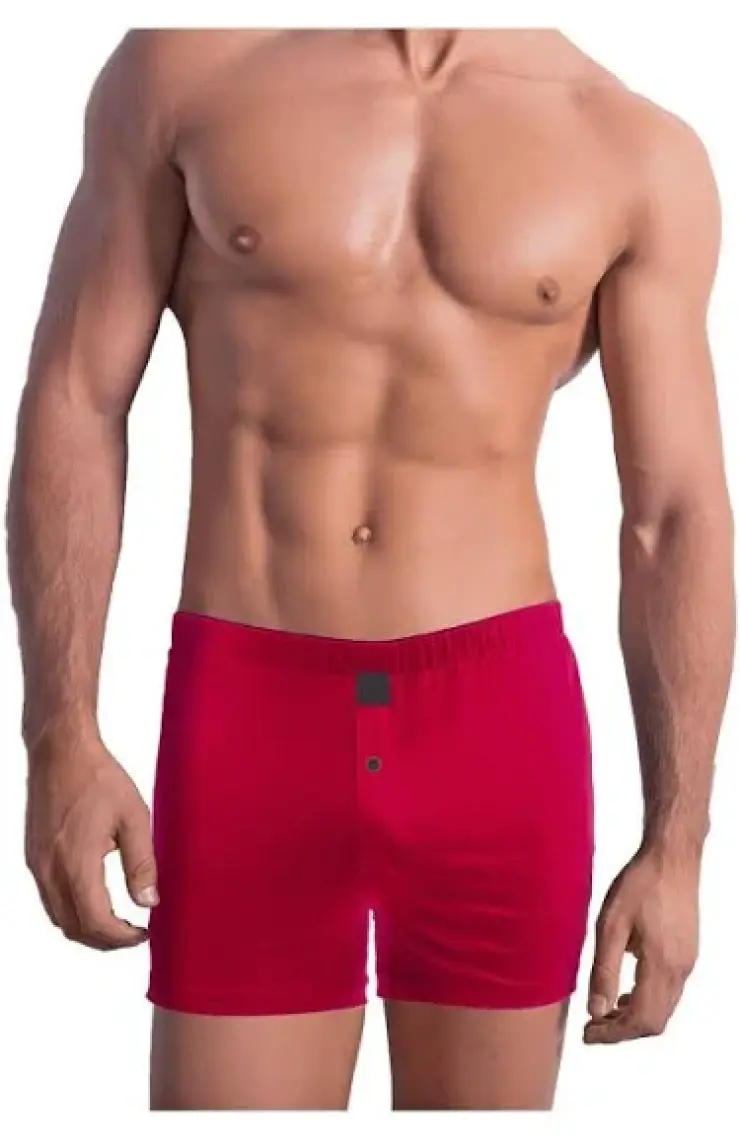 The Don Kırmızı Renk Jersey Penye/Örme Boxer
