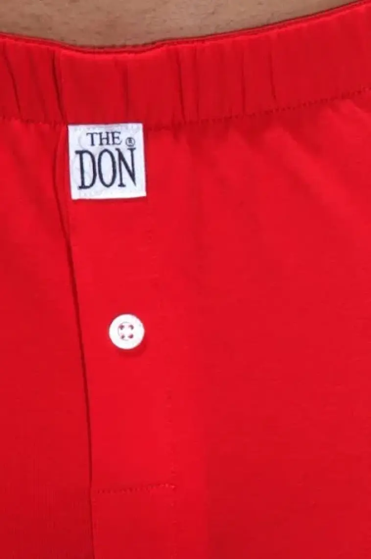 The Don Kırmızı Renk Jersey Penye/Örme Boxer