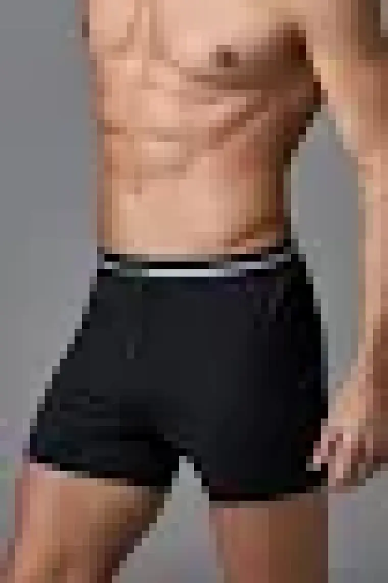 Siyah Modal Erkek Boxer