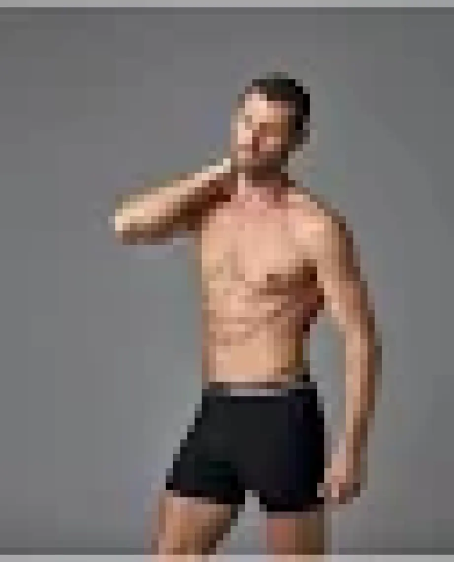 Siyah Modal Erkek Boxer