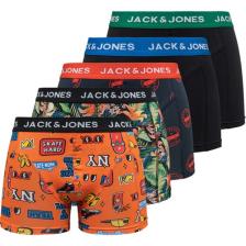 Jack & Jones Karışık 5'li Boxer Paketi - Elements