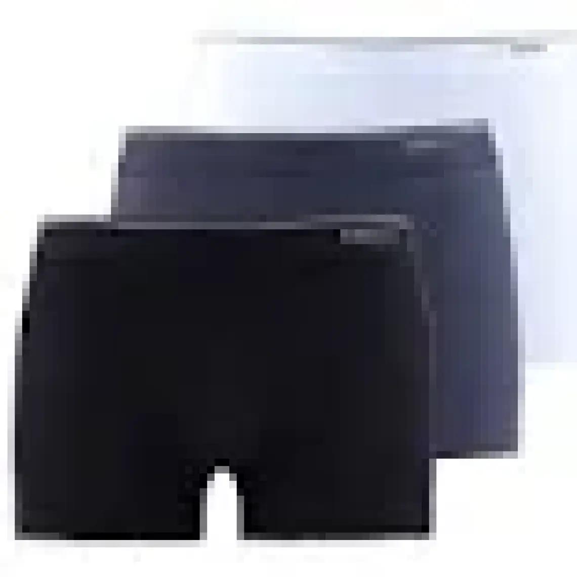BLACKSPADE 9670 ERKEK TENDER COTTON SHORTY 3 LÜ BEYAZ-SİYAH-ANTRASİT BOXER