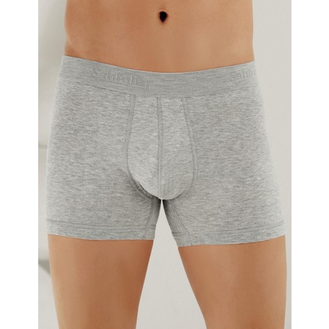 Şahinler Likralı Şahinler Yazılı Torbalı Boxer Gri ME031