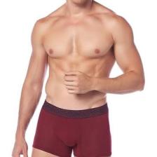 Jiber Erkek Bordo Modal Pamuklu Boxer 321