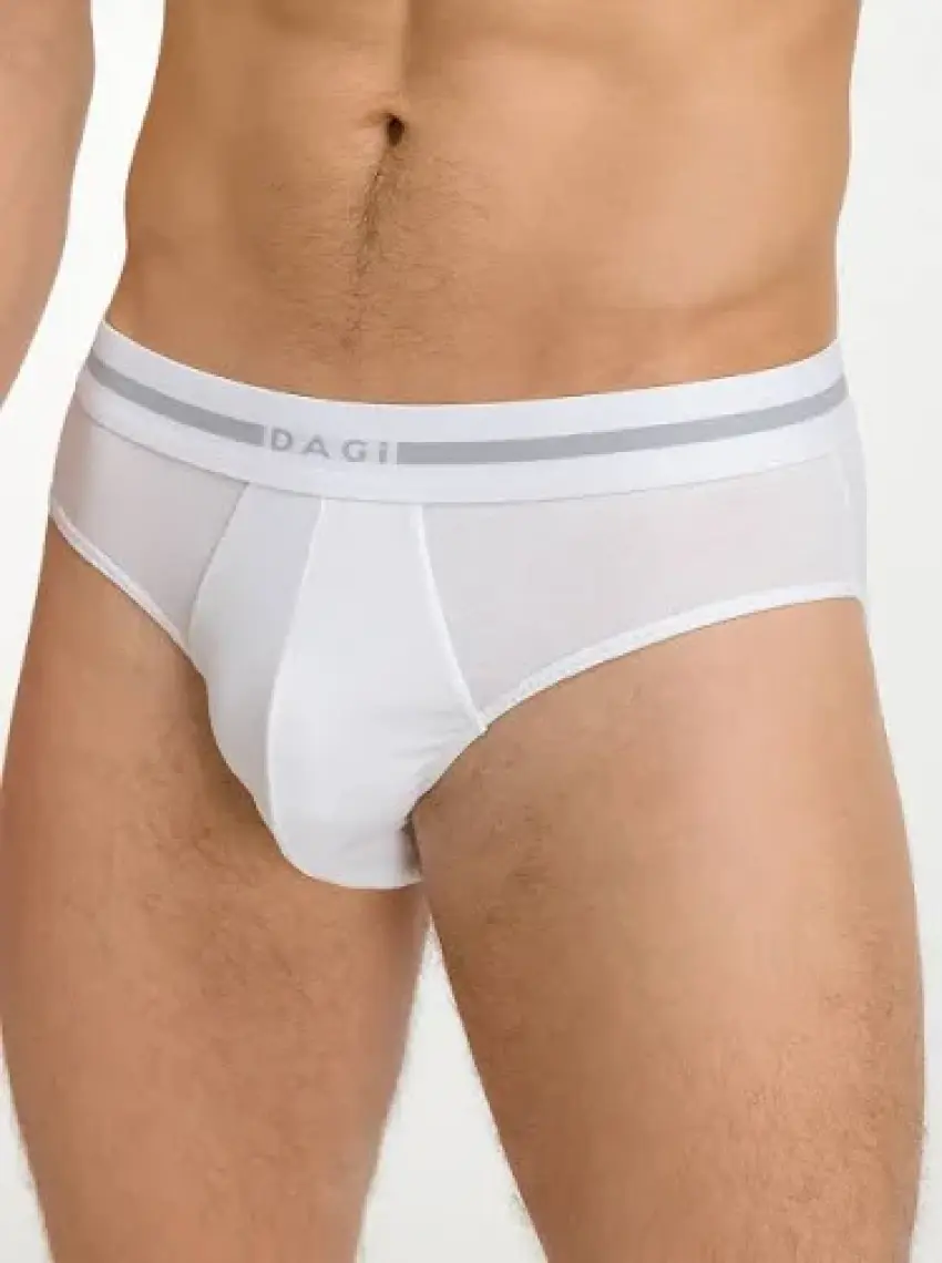 Beyaz Modal Slip Külot