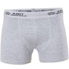 Anıt 1115 Gri 3 Adet Likralı Pamuklu Erkek Boxer